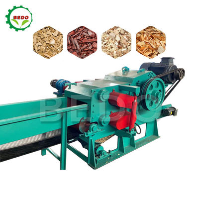 590rpm Electric Wood Chipper Shredder Forestry Wood Chopper Machine