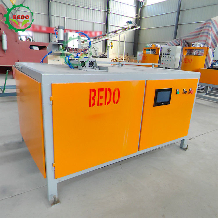 Wood Sawdust Block Cutting Machine Wood Pallet Block Cutter