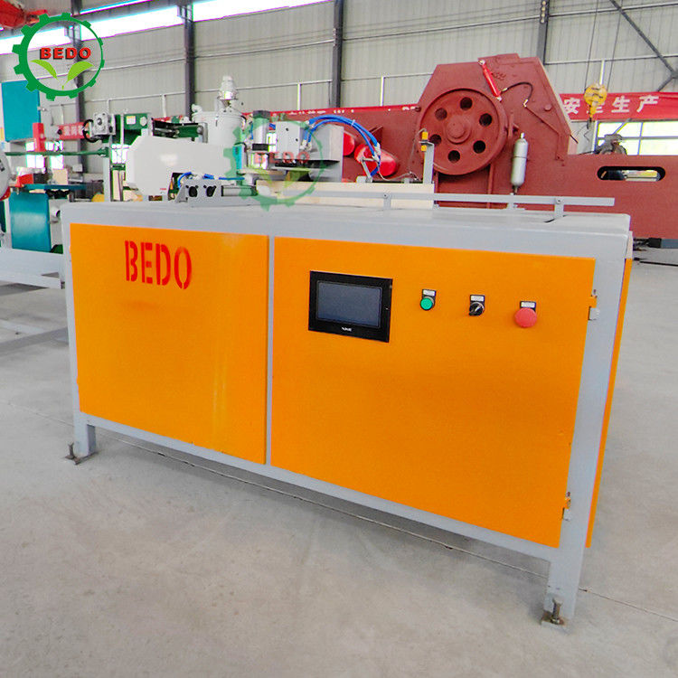 Wood Sawdust Block Cutting Machine Wood Pallet Block Cutter