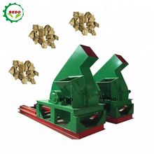 2-3t/h Disc Wood Chipper Machine Custom Color Branch Tree Shredder Desain kompak