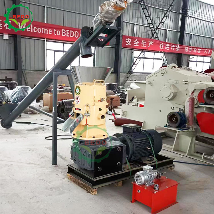 450kg Wood Pellet Making Machine Pelletizer 15KW
