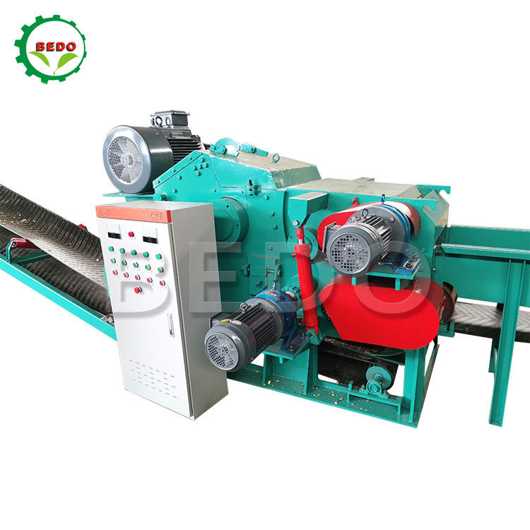 590rpm Electric Wood Chipper Shredder Forestry Wood Chopper Machine
