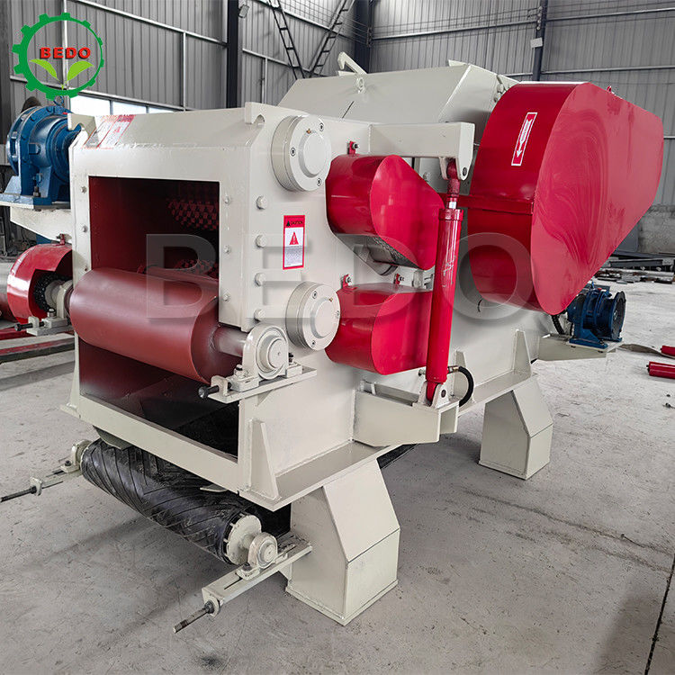3250x2150x1900mm Wood Chipper Shredder Machine Berbagai Warna Peralatan Kehutanan Tugas Berat