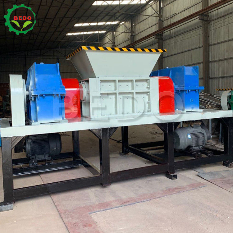Industrial Multifunctional Double Shaft Shredder Building Templates