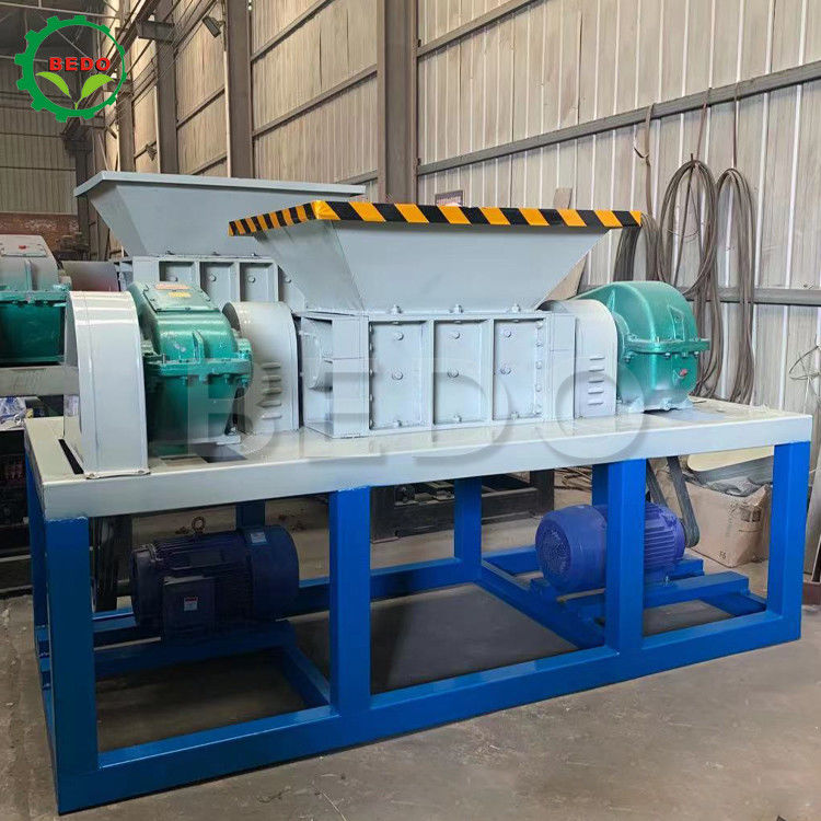 Industrial Multifunctional Double Shaft Shredder Building Templates