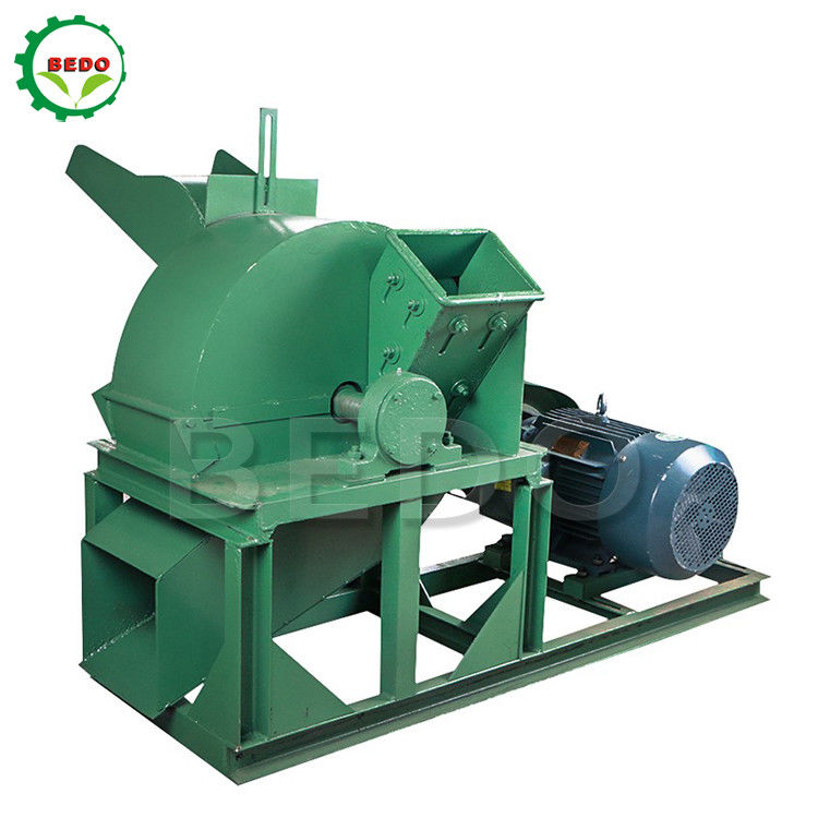 11KW Carbon Steel Sawdust Maker Machine Double Inlet Saw Dust Mill