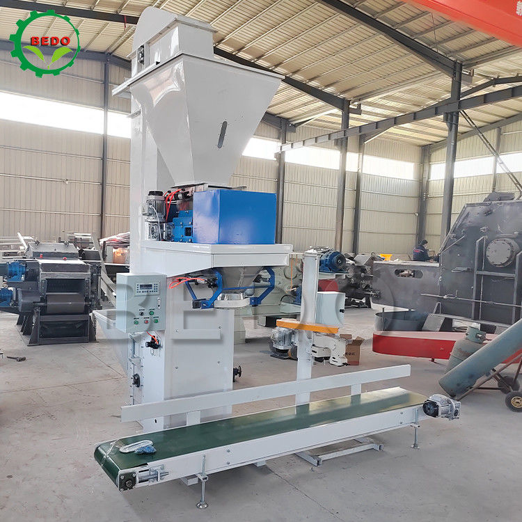 Biomass Pellet Packing Machine High Power 60Hz 1.5KW PLC Control System