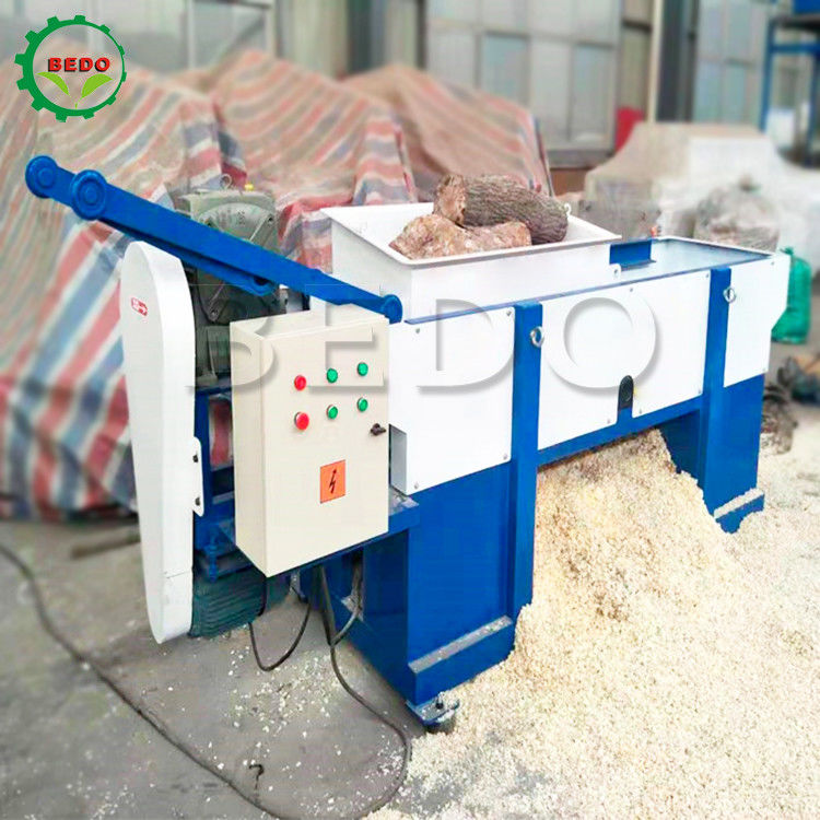 380V Voltage Wood Shavings Making Machine Copper Wire Motor