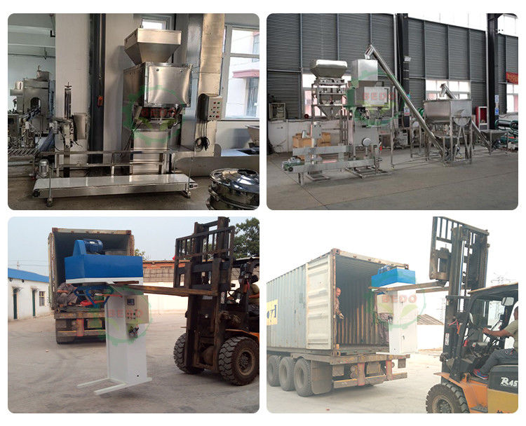 Stainless Steel 1.5KW Wood Pellet Bagging Machine 220V 380V