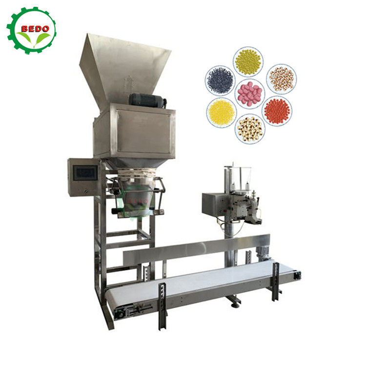 Stainless Steel 1.5KW Wood Pellet Bagging Machine 220V 380V