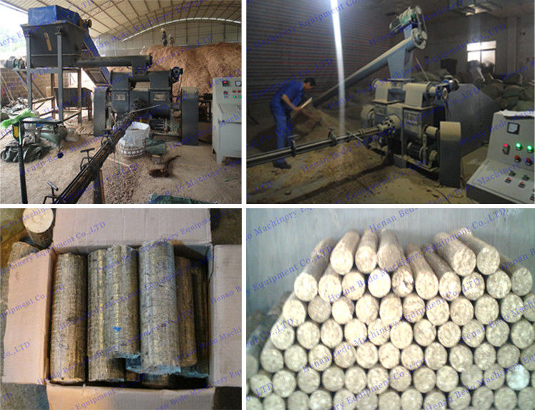 High Capacity Biomass Sawdust Briquette Making Machine 3800*3300*2200mm