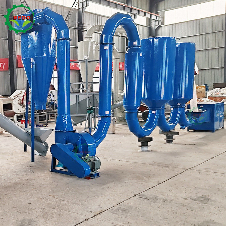 Waste Wood Fueled Sawdust Dryer Machine 400-500kg/H 8-12% Output Moisture