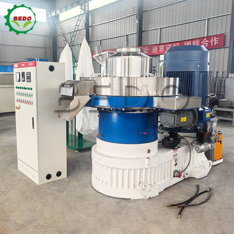 3kw Electric Wood Pellet Mill Wood Pelletizer With ZQ500 Reducer
