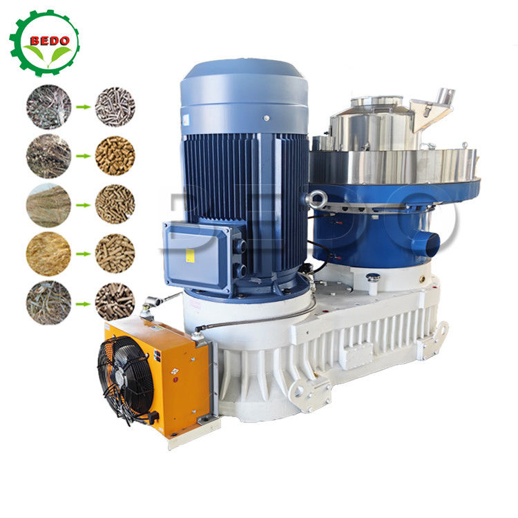 132KW 560mm Ring Die Wood Pellet Machine With 15 Months Warranty