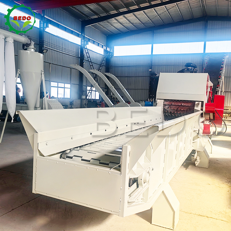 235HP Biomass Wood Chipper Machine 2pcs Blade Drum Type Industrial Shredder Peralatan tugas berat
