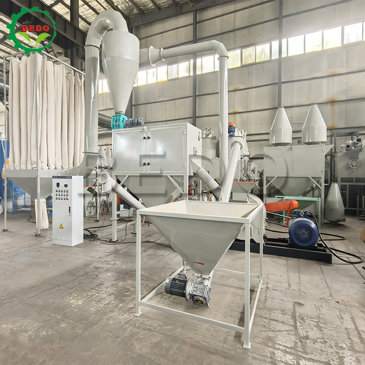 Mesin Bubuk Kayu untuk Ukuran Akhir Serbuk Gergaji Kayu 50-200 mesh Suhu Normal dengan Harga Terjangkau