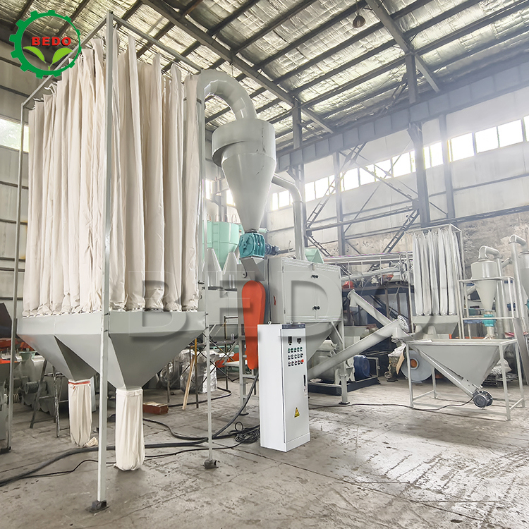 50Hz Low Noise Wood Powder Machine dengan Max Feeding Size 8mm untuk Efisien Penggilingan Wood Sawdust