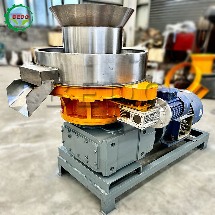 Mesin Pelet Kayu Kapasitas 500kg/jam dengan Die Baja Tahan Karat dan Bantalan NSK untuk Produksi Pelet Efisiensi Tinggi