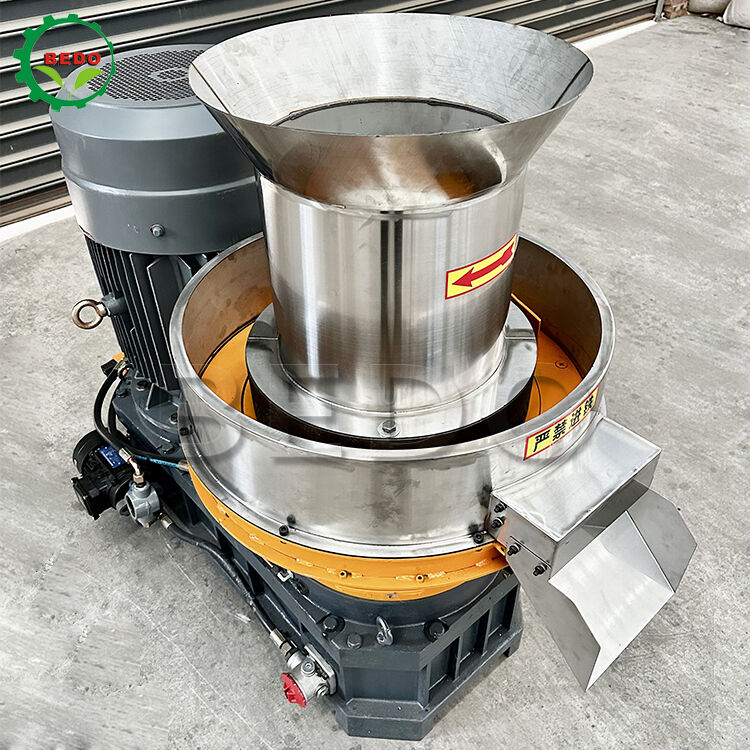 Mesin Pellet Kayu dengan Efisiensi Pembakaran 90% dan Kapasitas 500kg/jam untuk Produksi Pellet Biomassa