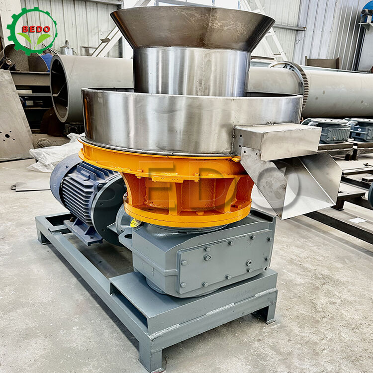 Mesin Pelet Kayu Kapasitas 500kg/jam dengan Die Baja Tahan Karat dan Bantalan NSK untuk Produksi Pelet Efisiensi Tinggi