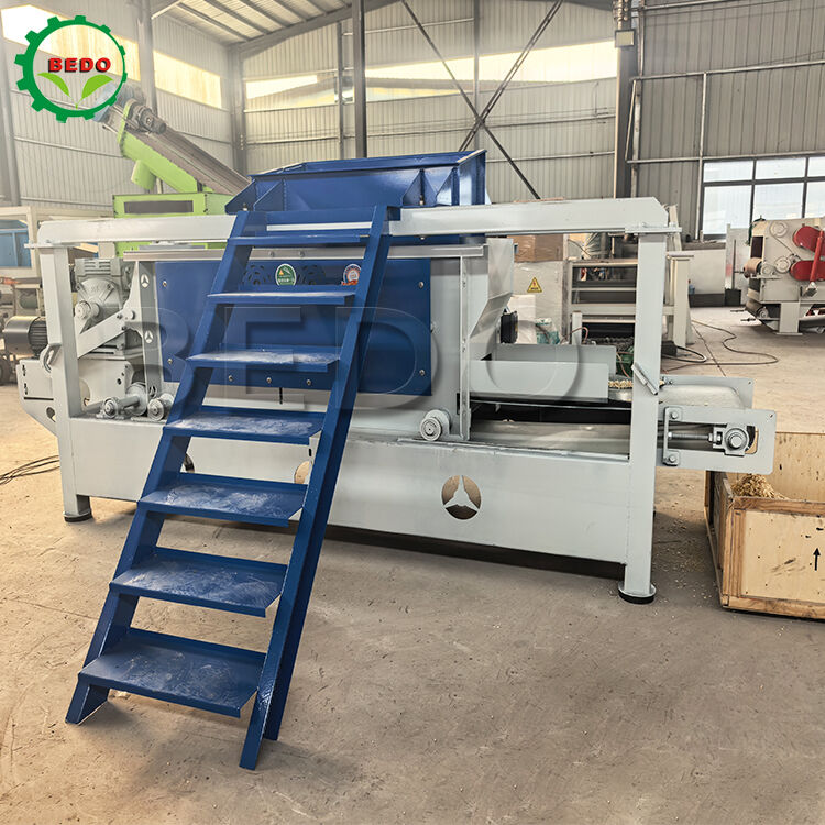 125mm Roller Diameter Mesin Spinning Kayu dengan 400-500 Kg / jam Kapasitas dan operasi otomatis