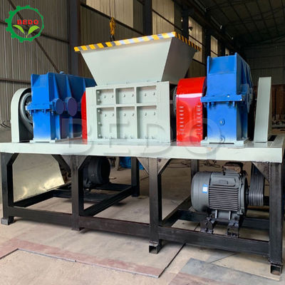 Template Bangunan Shredder Double Shaft Multifungsi Industri
