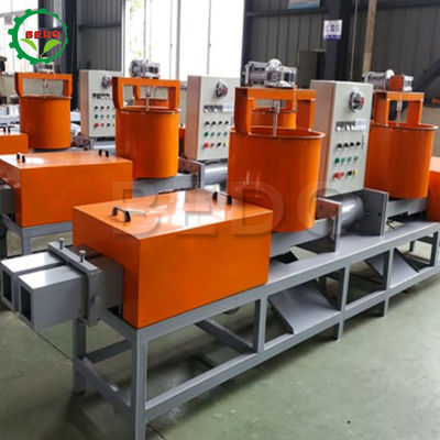 380V Otomatis Kayu Flakes Sawdust Palet Block Membuat Mesin CE persetujuan