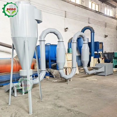 RoHS Disetujui Professional Air Flow Flash Dryer Untuk Pengeringan Serbuk gergaji