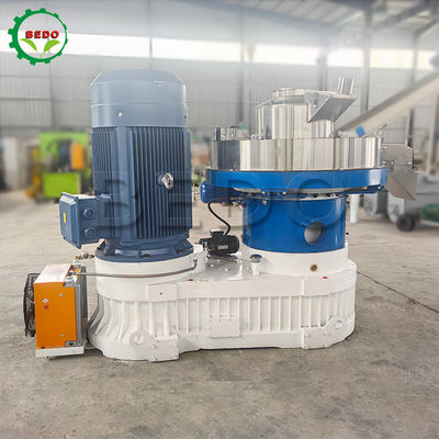 Mesin Pellet Kayu Kontrol PLC sepenuhnya Otomatis Dengan ZQ500 Reducer
