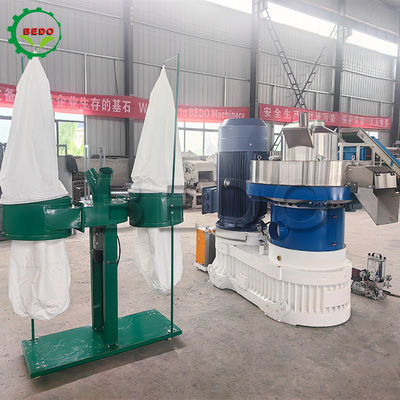 1500-2000kg/jam Kapasitas Mesin Pembuatan Pellet Kayu 0,15kw Gear Pump Power ZQ500 Reducer