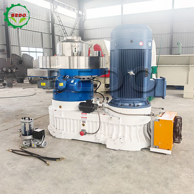 1500-2000kg/h Mesin Pellet Kayu Dengan Sistem Kontrol PLC Tegangan 380V