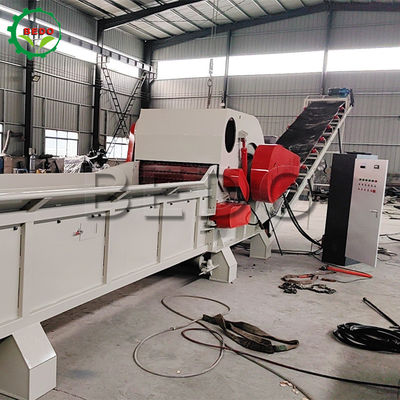 25-35MM akhir kayu chip ukuran mesin kayu shredder untuk tugas berat shredding dari kayu