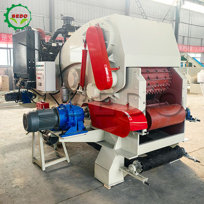 Mesin Pemotong Kayu dengan Sertifikat CE dan Sumber Daya Mesin Diesel