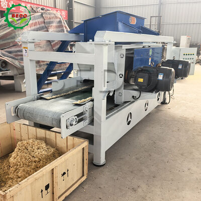 Peralatan Produksi Alas Hewan Mesin Serutan Kayu Bilah Baja Paduan Roller 125mm Tahan Lama