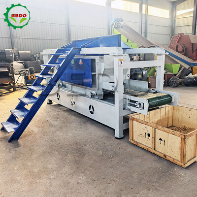 Mesin Serutan Kayu Rol 125mm Daya Berjalan 4kw Ukuran Output Kustom Peralatan Pemrosesan Multi-Kayu