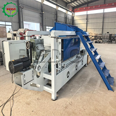 Mesin Serutan Kayu Kapasitas 400kg/jam Roller 125mm Peralatan Industri Operasi Otomatis