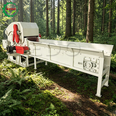 Mesin Penghancur Biomassa Sabut Kelapa 75KW Listrik untuk Produksi Serat Sabut dan Media Tumbuh Indonesia