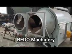 Mesin pengering serbuk sari yang disesuaikan Pengering putar pemanas tidak langsung